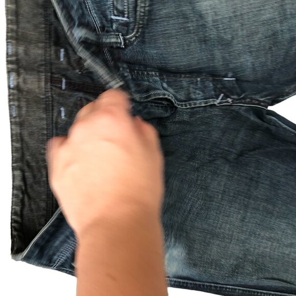 Vintage Diesel Jeans Size 33 BETHOW Blue - Picture 6 of 7